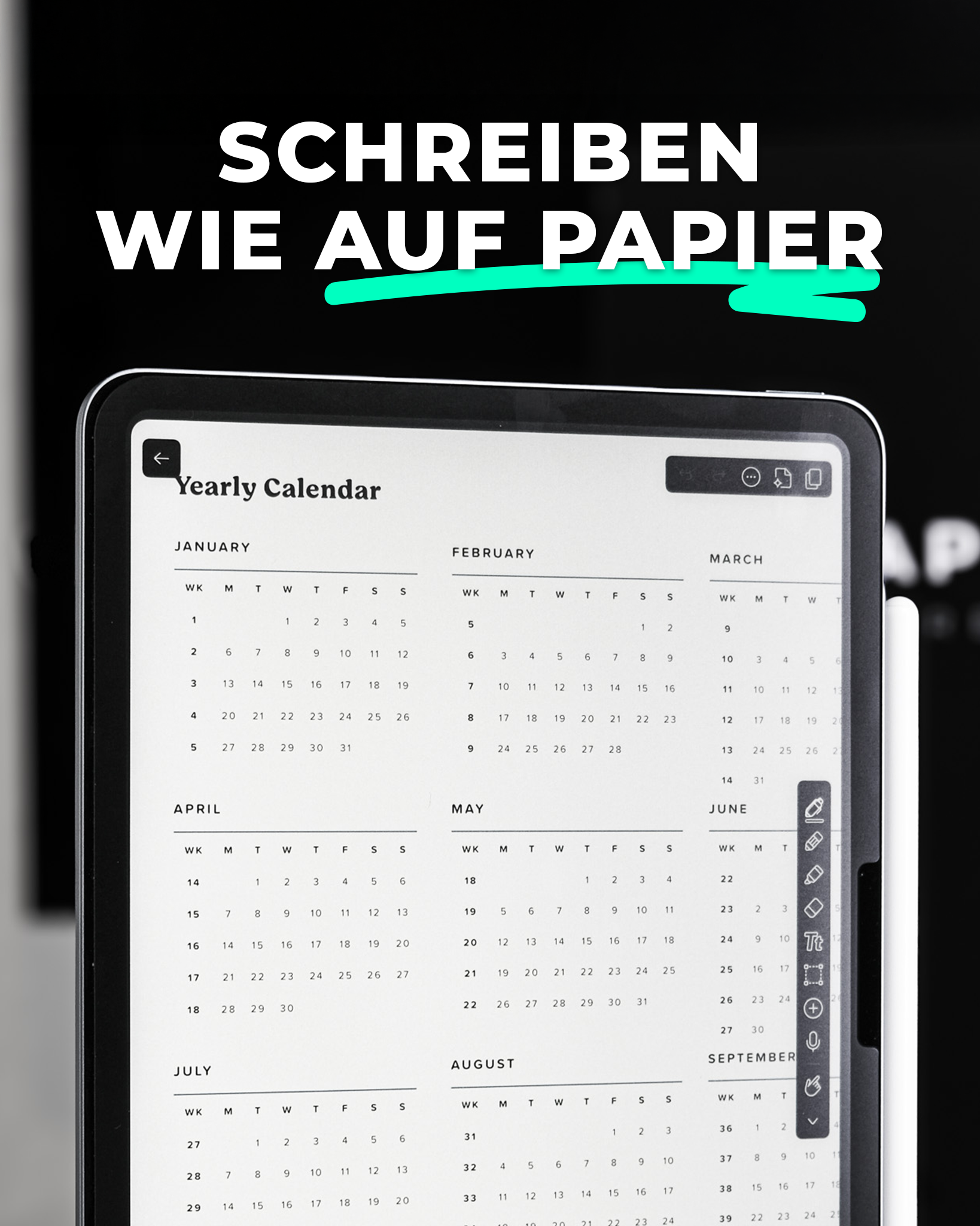 iPad Papierfolie PaperX PRO