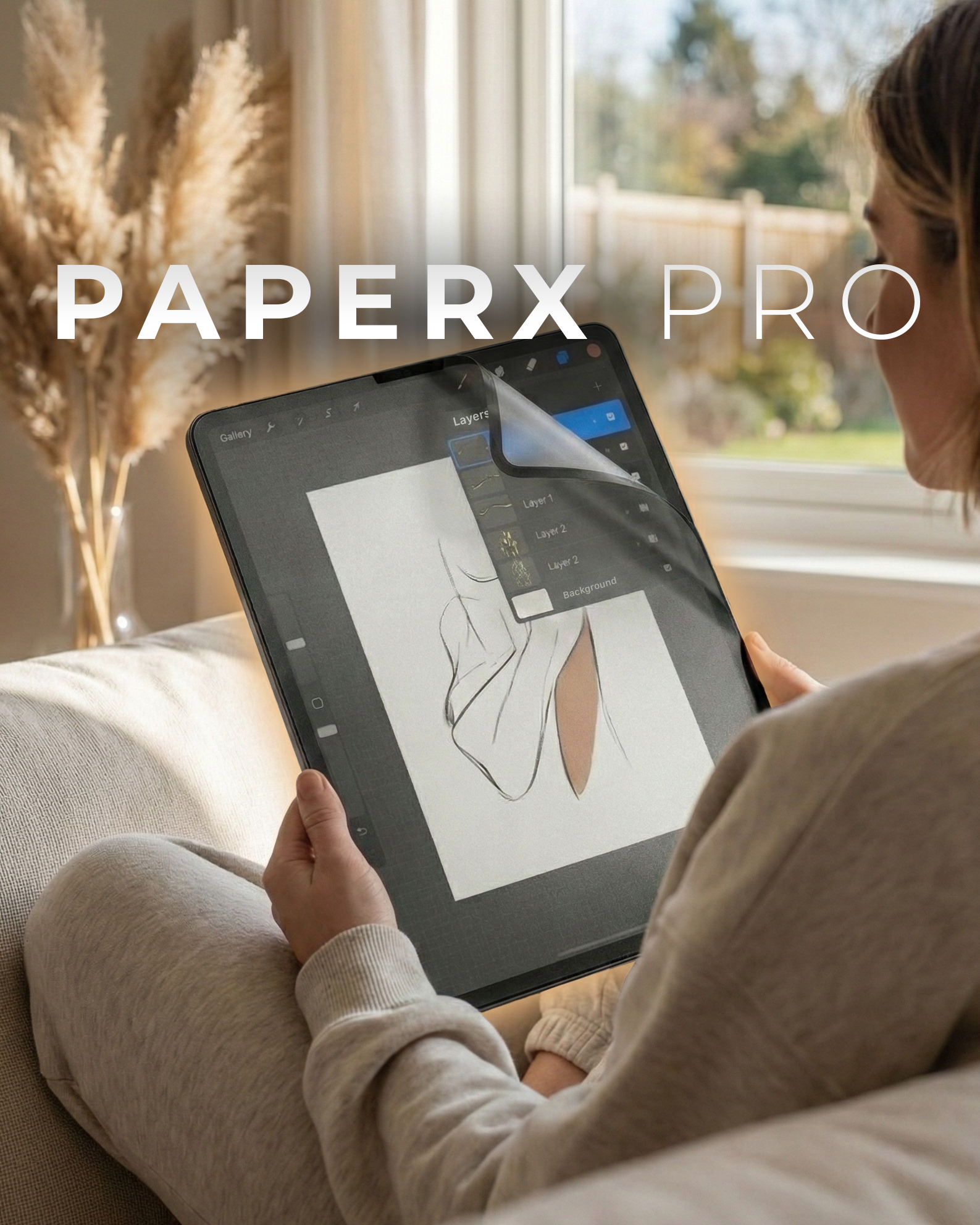 iPad Papierfolie PaperX PRO